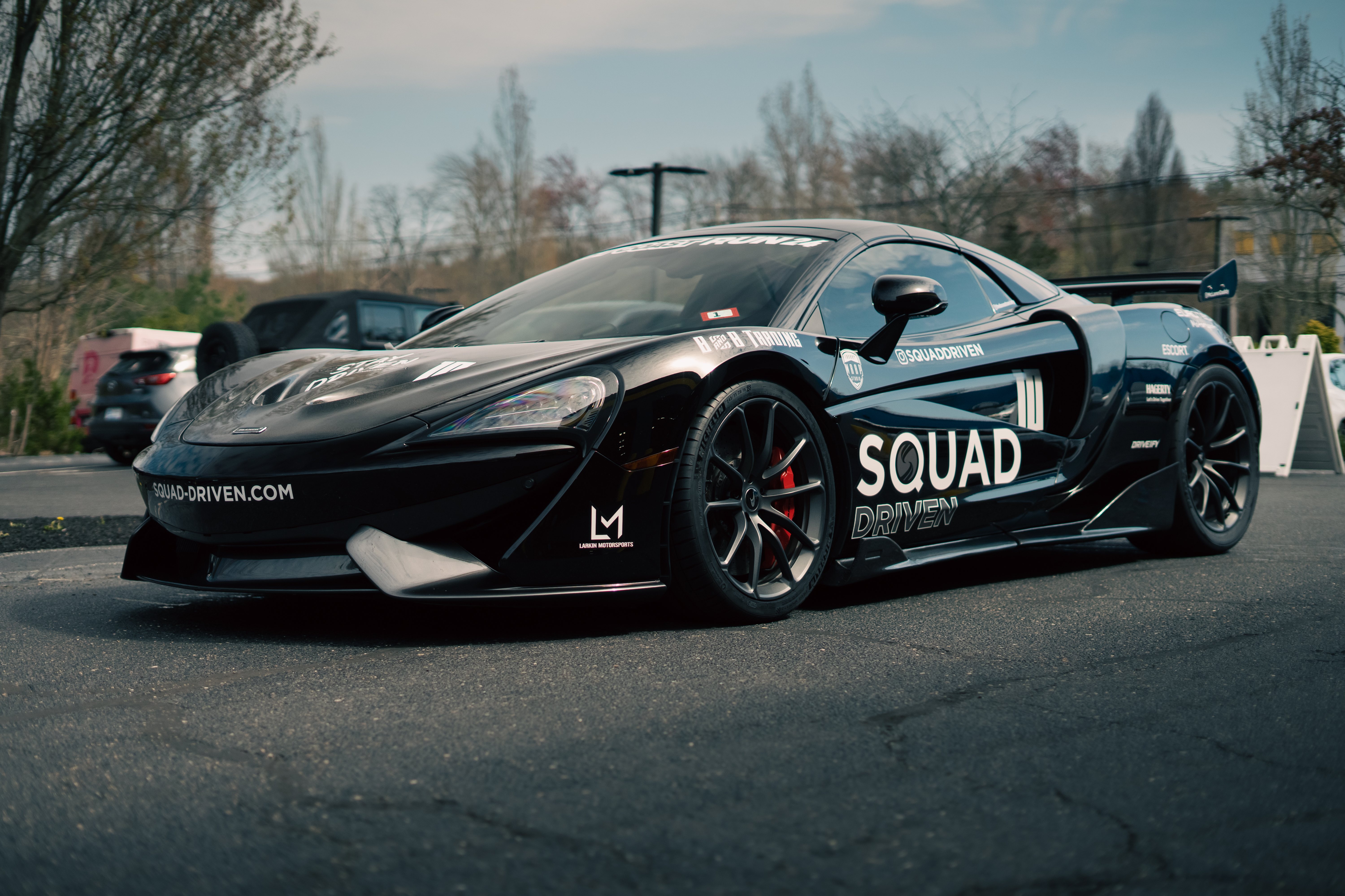 Porsche GT3 RS corner exit with aero setup